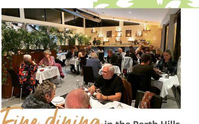 Fine dining in the Perth Hills